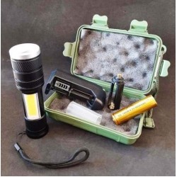 Ручний ліхтарик LED на акумуляторі, із зарядкою, X-Balog Te19-729